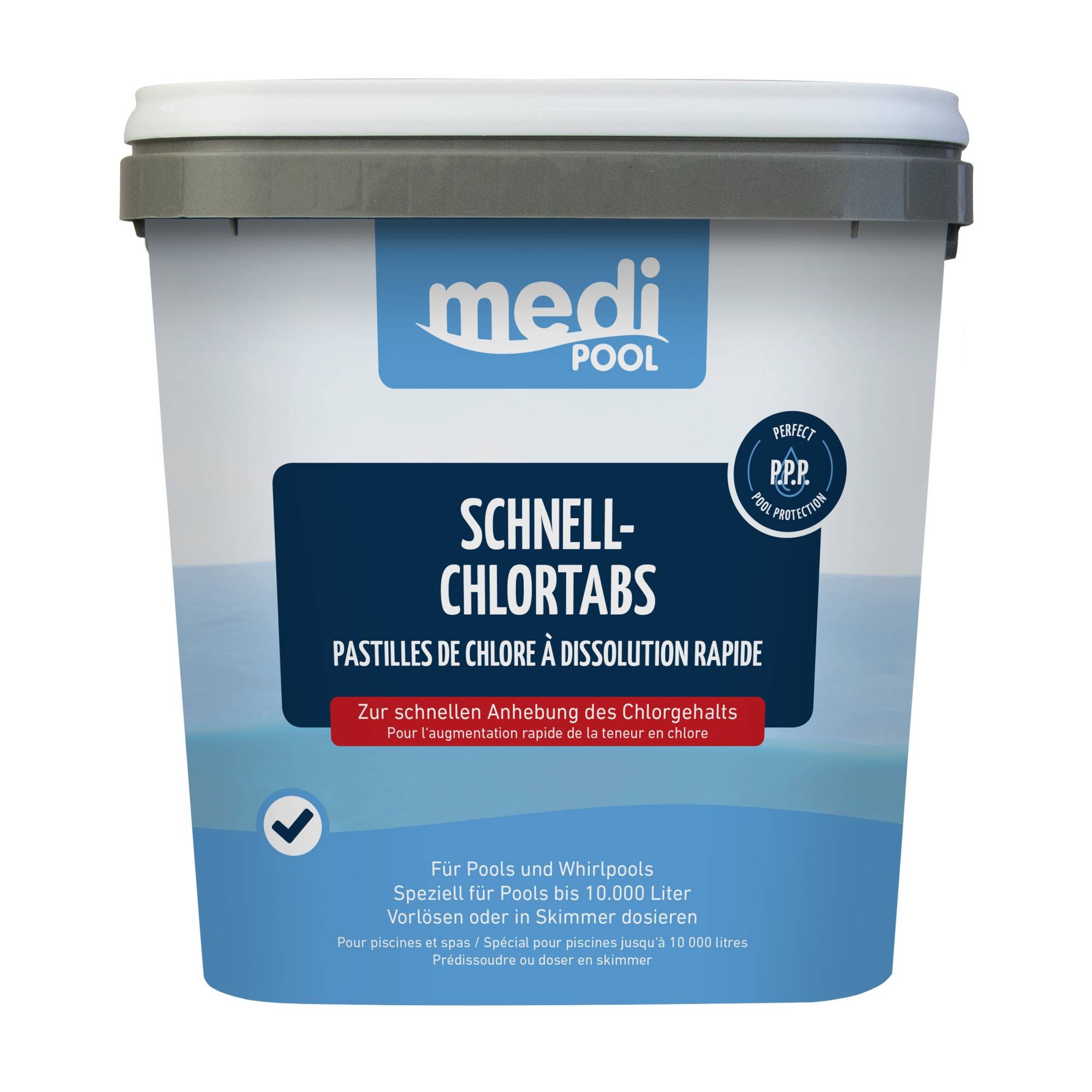 mediPool - Schnell-Chlor Tabs 20 g 5,0 kg